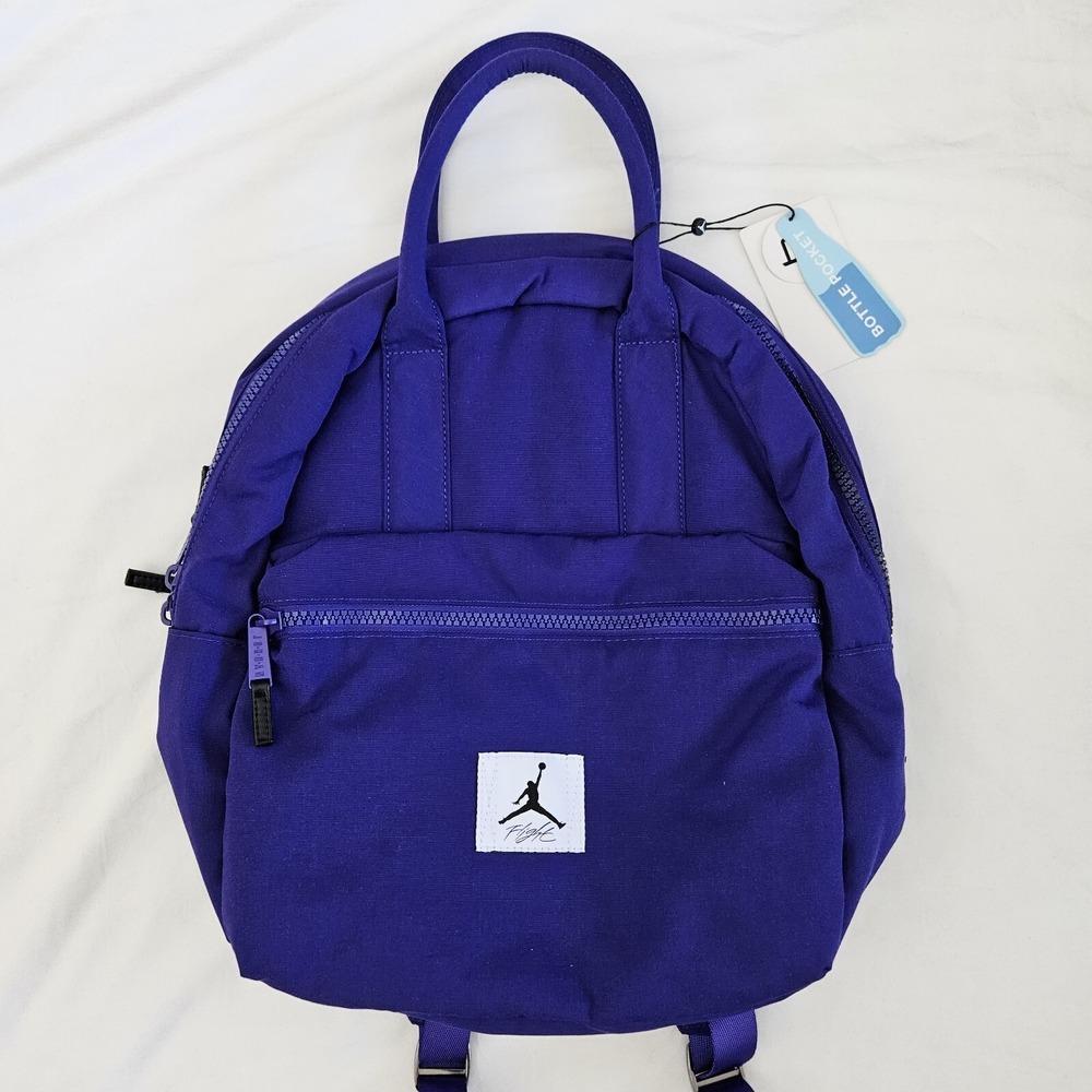 Nike Air Jordan Flight 13' Laptop Backpack WA0730-B48 Dark Concord  Purple